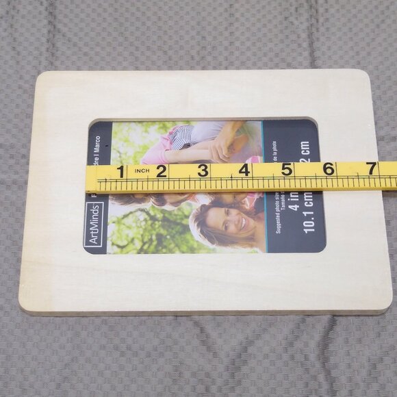 ArtMinds Unfinished Frame 4x6 in. Set of 2 Portrait or Landscape Natural Finish - Picture 7 of 7